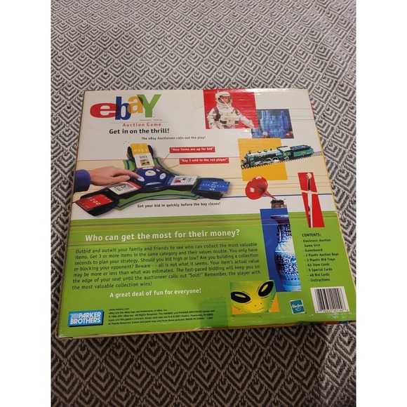 eBay Electronic Auction Game. NEW. Vintage Board Game. Auction Game - Picture 3 of 13